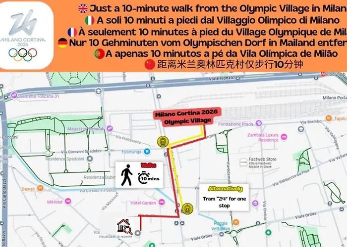 GioiApartment - B&B Scalo Romana Villaggio Olimpico